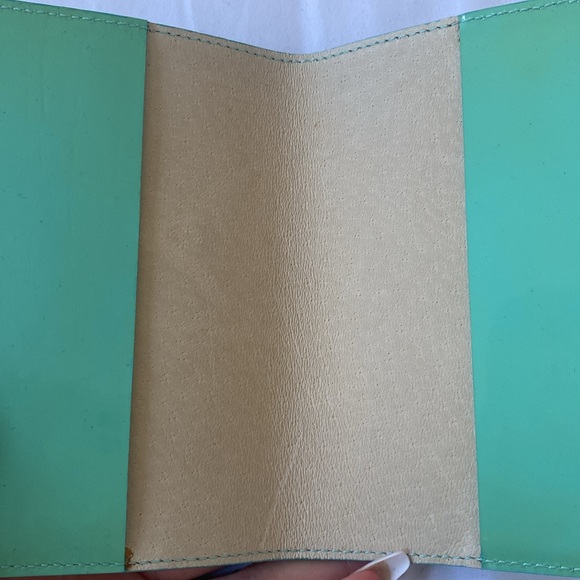 Tiffany & Co. Vintage Tiffany Blue Patent Leather Passport Cover - Picture 7 of 7